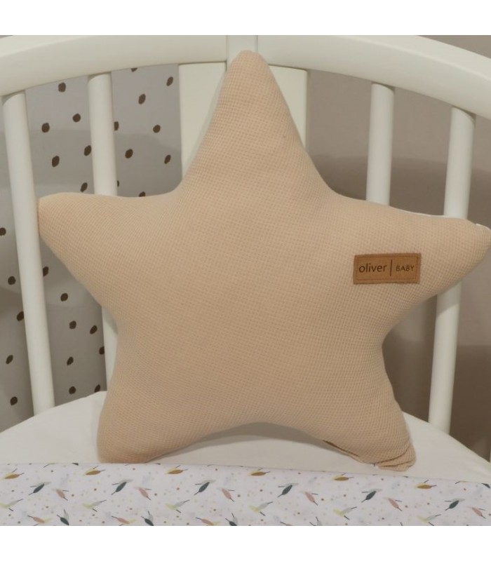 Oliver Baby Des.404 Μαξιλάρι Διακοσμητικό Αστέρι Διπλής Όψης  Μπεζ 37x37 |  Βρεφικά Διάφορα στο espiti Oliver Baby Des.404 Μαξιλάρι Διακοσμητικό Αστέρι Διπλής Όψης  Μπεζ 37x37 |  Βρεφικά Διάφορα στο espiti