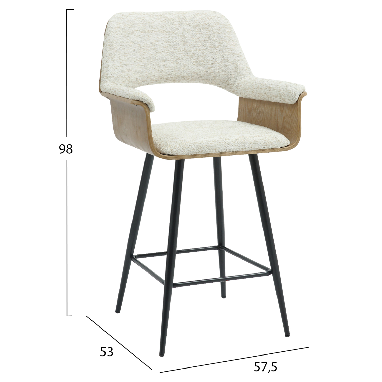 ΣΚΑΜΠΟ ΜΠΑΡ ΜΕΣ.ΥΨΟΥΣ CLIPP HM9987.02 ΜΑΥΡΑ ΜΕΤΑΛ.ΠΟΔΙΑ-ΕΚΡΟΥ ΥΦΑΣΜΑ 57,5x53x98Υεκ |  Σκαμπώ μπαρ στο espiti ΣΚΑΜΠΟ ΜΠΑΡ ΜΕΣ.ΥΨΟΥΣ CLIPP HM9987.02 ΜΑΥΡΑ ΜΕΤΑΛ.ΠΟΔΙΑ-ΕΚΡΟΥ ΥΦΑΣΜΑ 57,5x53x98Υεκ |  Σκαμπώ μπαρ στο espiti