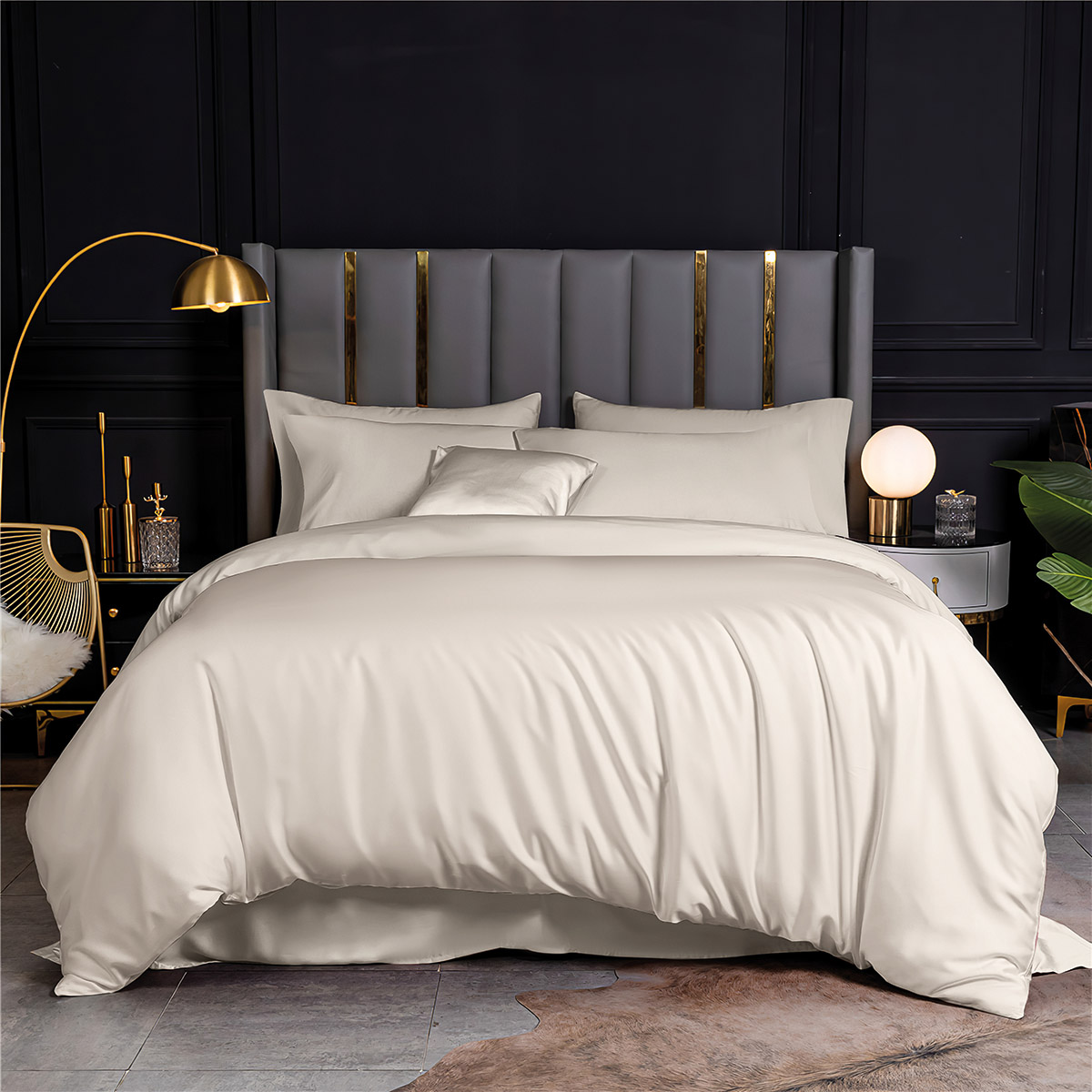 Beauty Home Σετ σεντόνια υπέρδιπλα με λάστιχο Bamboo 300tc Art 12052 Miss Beauty 170x200+35 Μπεζ       |  Σεντόνια Υπέρδιπλα / King Size στο espiti Beauty Home Σετ σεντόνια υπέρδιπλα με λάστιχο Bamboo 300tc Art 12052 Miss Beauty 170x200+35 Μπεζ       |  Σεντόνια Υπέρδιπλα / King Size στο espiti