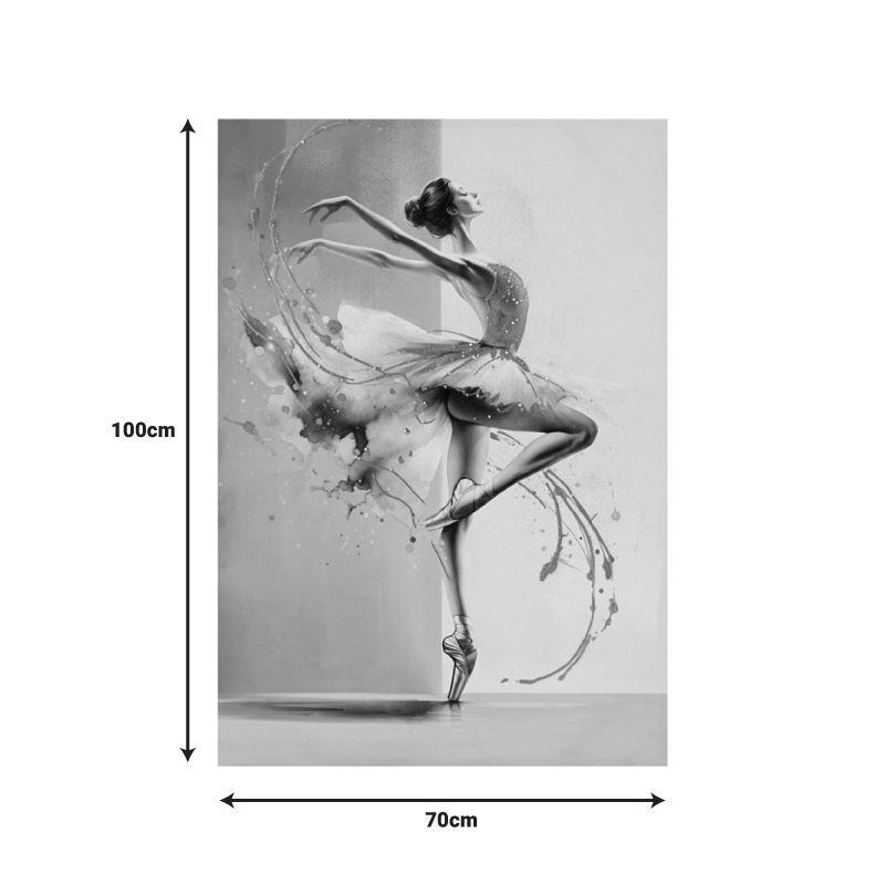 Πίνακας σε καμβά Dancito Inart 70x2.5x100εκ |  Πίνακες στο espiti Πίνακας σε καμβά Dancito Inart 70x2.5x100εκ |  Πίνακες στο espiti