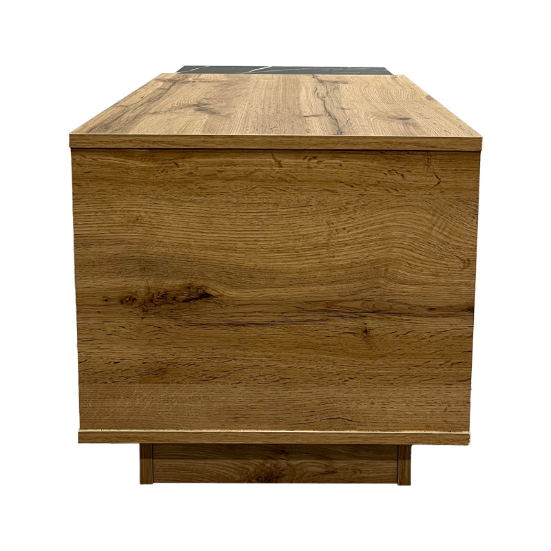 Τραπέζι σαλονιού Fetix pakoworld σε μαύρο μαρμάρου-sonoma απόχρωση 90x45x45εκ |  Τραπεζάκια σαλονιού στο espiti Τραπέζι σαλονιού Fetix pakoworld σε μαύρο μαρμάρου-sonoma απόχρωση 90x45x45εκ |  Τραπεζάκια σαλονιού στο espiti