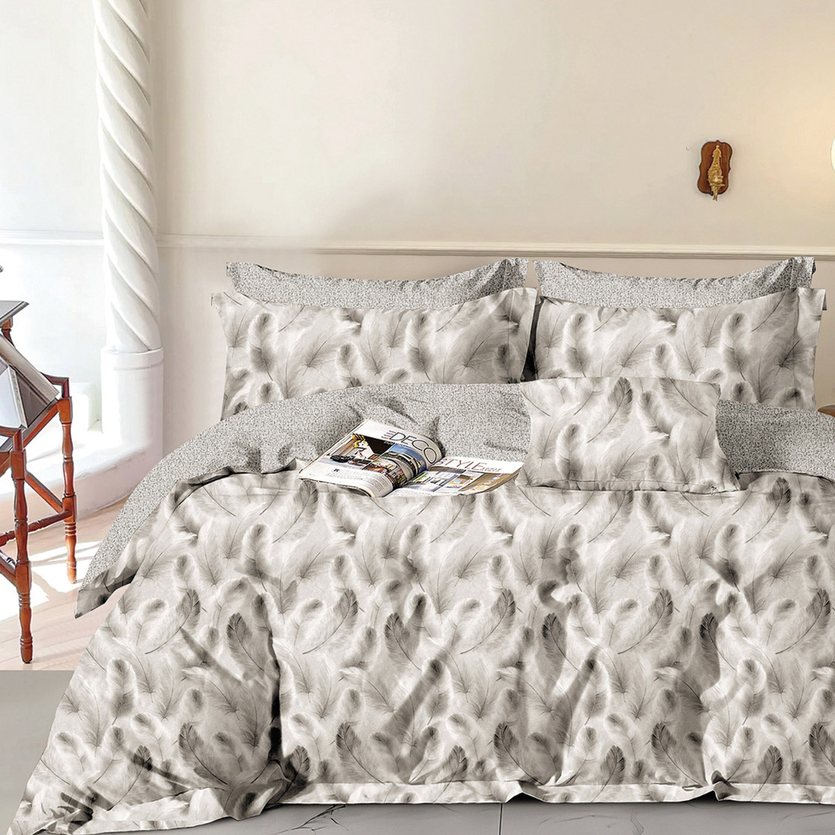 Beauty Home Σετ σεντόνια υπέρδιπλα Art 12280 Aphrodite 230x260 Μπεζ       |  Σεντόνια Υπέρδιπλα / King Size στο espiti Beauty Home Σετ σεντόνια υπέρδιπλα Art 12280 Aphrodite 230x260 Μπεζ       |  Σεντόνια Υπέρδιπλα / King Size στο espiti