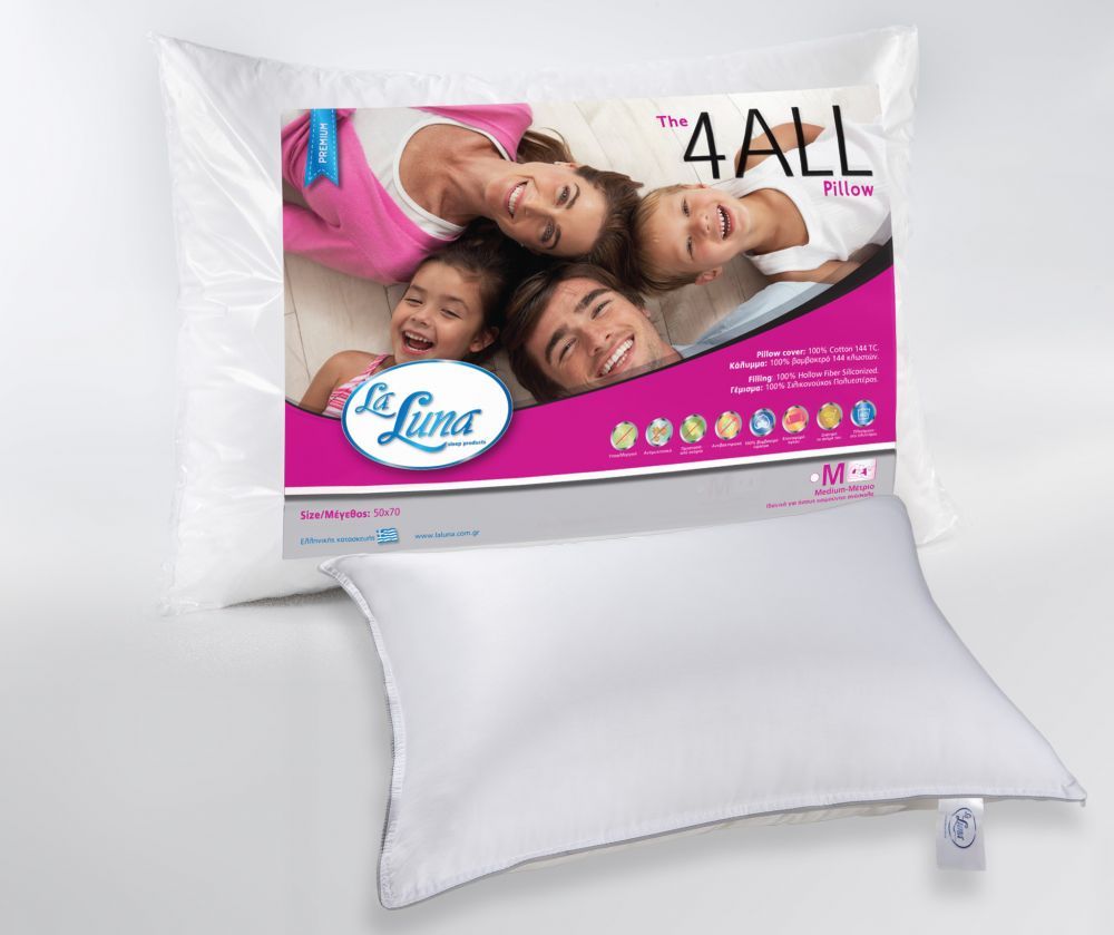 Μαξιλαρι Υπνου 50Χ70 The 4ALL Pillow MEDIUM La Luna |  Μαξιλάρια Υπνου στο espiti