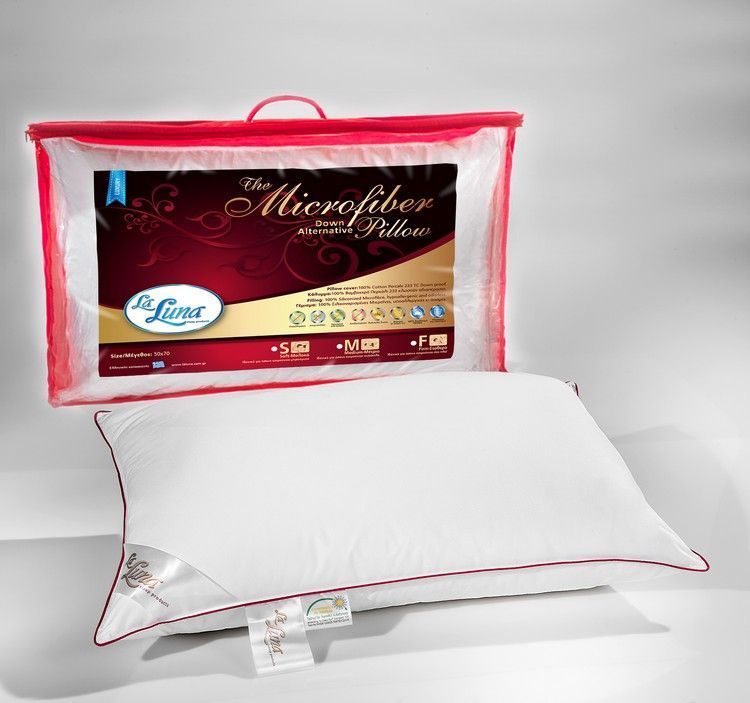 Μαξιλαρι Υπνου 50Χ70 The Microfiber Down Alternative Pillow FIRM La Luna
