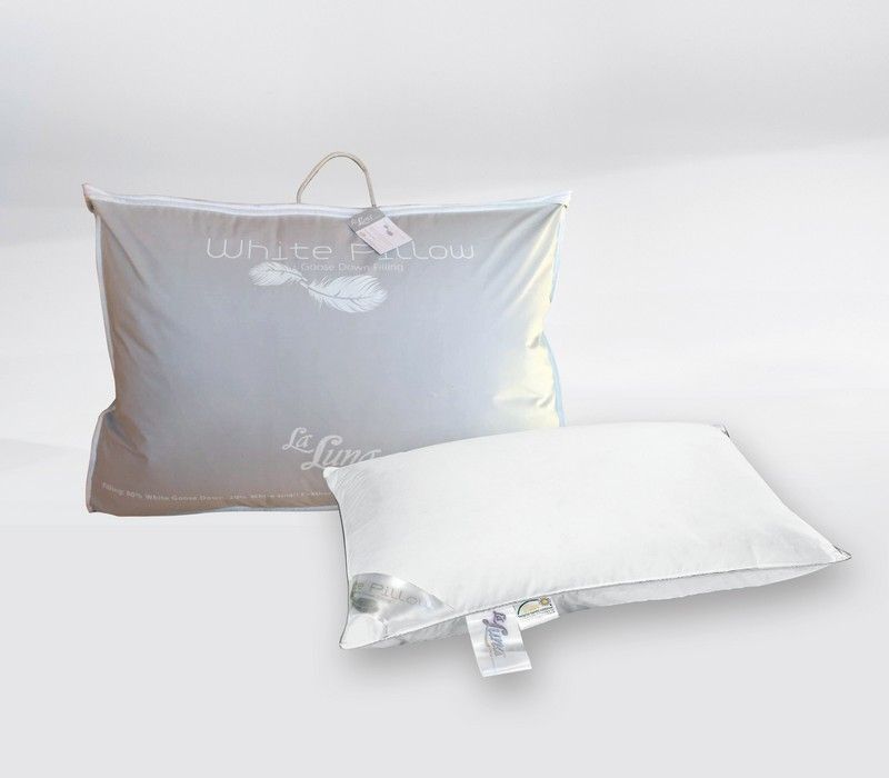 Μαξιλάρι Ύπνου Πουπουλένιο White Pillow 80/20 La Luna |  Μαξιλάρια Υπνου στο espiti