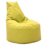 Πουφ πολυθρόνα Norm PRO pakoworld υφασμάτινο αδιάβροχο κίτρινο |  Πουφ στο espiti