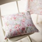 Μαξιλαροθήκη 43Χ43  με floral μοτίβο 221/17 Ροζ Gofis Home |  Μαξιλάρια διακοσμητικά στο espiti