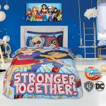 5005 ΣΕΤ ΣΕΝΤΟΝΙΑ ΜΟΝΑ Super Hero Girls CARTOON KIDS |  Σεντόνια Παιδικά στο espiti