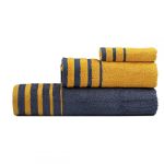 Σετ πετσέτες Art 3312  Σετ 3τμχ Μπλε,Κίτρινο   Beauty Home |  Σετ Πετσέτες στο espiti