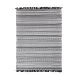 Χαλί Urban Cotton Kilim Samaira Black White Royal Carpet - 70 x 140 cm |  Χαλιά Σαλονιού  στο espiti