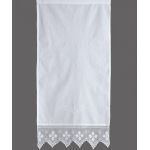 κουρτίνα 6752 (200cm x 50cm) λευκό με τούνελ 6978000001247 SilkFashion |  Ετοιμες κουρτίνες με σχέδιο στο espiti