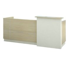 ΓΡΑΦΕΙΟ ΥΠΟΔΟΧΗΣ DALTON HM2068.02 ΜΕΛΑΜΙΝΗ ΣΕ SONAMA-ΜΠΕΖ 240x80x106Υεκ. |  Γραφεία στο espiti