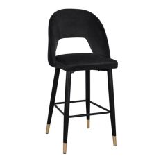 ΣΚΑΜΠΟ ΜΠΑΡ HARPER HM8526.04 ΒΕΛΟΥΔΟ ΜΑΥΡΟ ΜΕ ΜΕΤΑΛΛΙΚΟ ΣΚΕΛΕΤΟ 50Χ51Χ111Υ εκ. |  Σκαμπώ μπαρ στο espiti