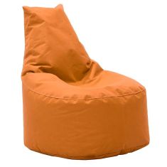 Πουφ πολυθρόνα Norm PRO pakoworld υφασμάτινο αδιάβροχο πορτοκαλί |  Πουφ στο espiti