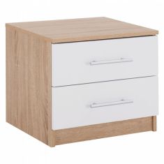 ΚΟΜΟΔΙΝΟ ΜΕΛΑΜΙΝΗΣ HM2220.06 SONAMA - ΛΕΥΚΟ 48x40,5x41,5 εκ. |  Κομοδίνα στο espiti