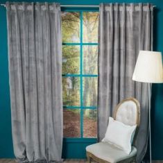 Κουρτίνα Velvet 11 (έτοιμη ραμμένη) - 140x260cm 52010796 Teoran |  Ετοιμες μονοχρωμες κουρτίνες στο espiti