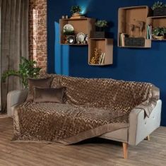 Ριχτάρι- Κουβέρτα Stripe 03 - 220x240cm 52010622 Teoran |  Κουβέρτες Καναπέ στο espiti