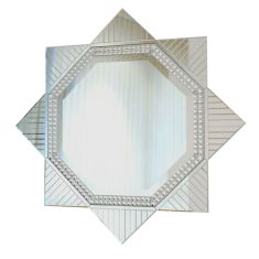 Καθρέφτης Τοίχου με Σχέδια 131x131cm AlphaB2B |  Καθρέπτες στο espiti