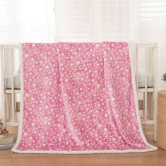Κουβέρτα βρεφική 80x110 σε 3 χρώματα Art 5136  80x110  Ροζ Beauty Home |  Βρεφικές Κουβέρτες στο espiti