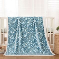 Κουβέρτα βρεφική 80x110 σε 3 χρώματα Art 5136  80x110  Γαλάζιο Beauty Home |  Βρεφικές Κουβέρτες στο espiti