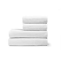 Πετσέτα Προσώπου Ξενοδοχείου Fluffy 550gsm 100% Cotton 50x100 Λευκό   Beauty Home |  Μπάνιο στο espiti
