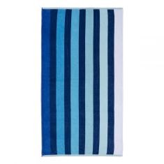 Πετσέτα θαλάσσης Art 2187 90x160 Μπλε ρίγα   Beauty Home |  Πετσέτες Θαλάσσης στο espiti