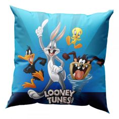 Μαξιλάρι με γέμιση Art 6188 Looney Tunes 40x40 Μπλε   Beauty Home |  Παιδικά διακοσμητικά μαξιλάρια στο espiti