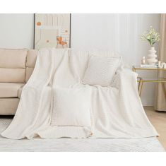 ΡΙΧΤΑΡΙΑ NX201 (180cm x 250cm) IVORY 5206978072352 SilkFashion |  Ριχτάρια στο espiti