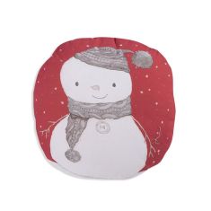 ΧΡΙΣΤΟΥΓΕΝΝΙΑΤΙΚΟ ΔΙΑΚΟΣΜΗΤΙΚΟ ΜΑΞΙΛΑΡΙ SNOW MAN D.40 RED  NEF NEF |  Χριστουγεννιάτικα Μαξιλάρια στο espiti