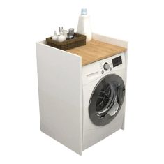 Έπιπλο πλυντηρίου Cuci pakoworld σε oak απόχρωση 60x62x99εκ |  Σετ Μπάνιου στο espiti
