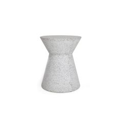 Σκαμπό Biella Terazzo Grey Black (35x35x44) Soulworks 0800001 |  Σκαμπώ στο espiti