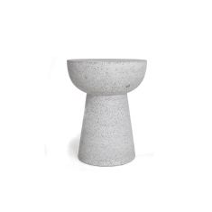 Σκαμπό Noria Terazzo Grey Black (41x41x54) Soulworks 0800005 |  Σκαμπώ στο espiti