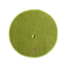Στρογγυλή πετσέτα με κρεμαστράκι (48cm) πράσινη 6978000004554 SilkFashion |  Πετσέτες Κουζίνας στο espiti