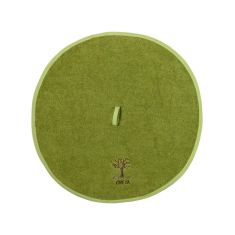 Στρογγυλή πετσέτα με κρεμαστράκι (48cm) πράσινο ΚΡΗΤΗ 6978000004562 SilkFashion |  Πετσέτες Κουζίνας στο espiti