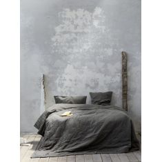 Κουβερλί Γίγας Linen - Dark Gray Nima Home |  Κουβερλί Υπέρδιπλα στο espiti