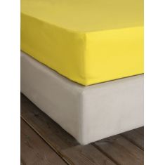Σεντόνι Μονό με Λάστιχο Unicolors - Yellow Nima Home |  Μονόχρωμα Υπέρδιπλα στο espiti