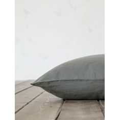 Σεντόνι Μονό Linen - Dark Gray Nima Home |  Μονόχρωμα Υπέρδιπλα στο espiti