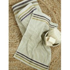 Πετσέτα 50x90 - Nanea Light Khaki Nima Home |  Πετσέτες Προσώπου στο espiti