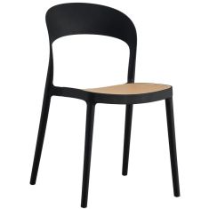 ΚΑΡΕΚΛΑ ΠΟΛΥΠΡΟΠΥΛΕΝΙΟΥ ΜΑΥΡΗ-ΜΠΕΖ CLEO HM5936.02 41x53x81Υ εκ. |  Πολυθρόνες κήπου στο espiti