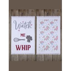 Σετ Πετσέτες Κουζίνας (2 x 50x70) - Whip Kocoon Home |  Πετσέτες Κουζίνας στο espiti