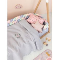 Κουβέρτα Πικέ Κούνιας Baby Blankets 100X150 CANDY LILAC Palamaiki |  Βρεφικές Κουβέρτες στο espiti