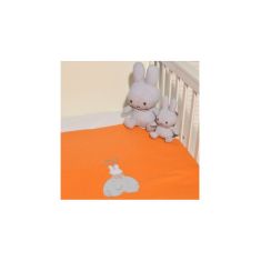 Miffy Des.13 Πικέ Αγκαλιάς Πορτοκαλί 80x100 |  Βρεφικές Κουβέρτες στο espiti