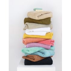 Πετσέτα Προσώπου Towels Collection 50x90 ROKE WHITE Palamaiki |  Πετσέτες Μπάνιου στο espiti