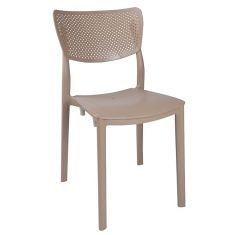 Καρέκλα Ignite pakoworld PP cappucino |  Καναπέδες - Καρέκλες  στο espiti