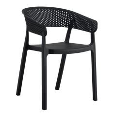 ΠΟΛΥΘΡΟΝΑ ΠΟΛΥΠΡΟΠΥΛΕΝΙΟΥ PERFOE HM5941.02 ΜΑΥΡΗ 53,5x50,5x73Υ εκ. |  Πολυθρόνες κήπου στο espiti