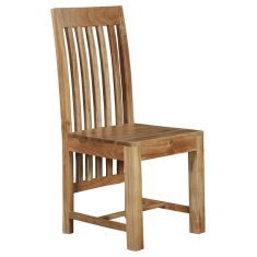 Καρέκλα Celine pakoworld μασίφ ξύλο ακακίας καρυδί |  Καρέκλες στο espiti