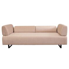 Καναπές-κρεβάτι PWF-0595 pakoworld 3θέσιος ύφασμα μπεζ 220x90x80εκ |  Κατόπιν Παραγγελίας στο espiti