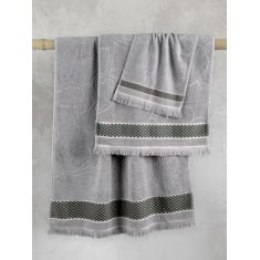 Πετσέτα 30x50 - Sutra Gray Nima Home |  Πετσέτες Προσώπου στο espiti