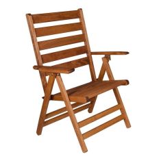 Καρέκλα πτυσσόμενη Klara Megapap από ξύλο οξιάς σε χρώμα κερασί εμποτισμού 63x60x100εκ. |  Πολυθρόνες κήπου στο espiti