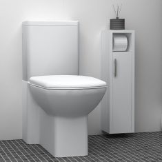 Στήλη μπάνιου μελαμίνης Murray Megapap χρώμα λευκό 16x14x70εκ. |  Σετ Μπάνιου στο espiti